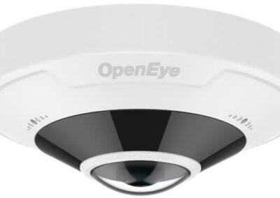 OpenEye fisheye-style security camera.