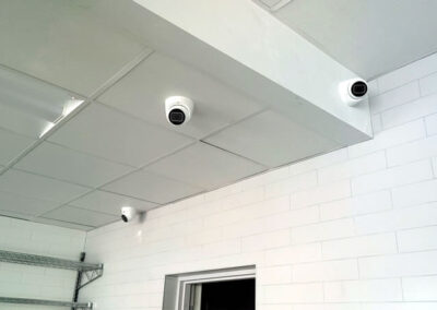 Open Eye turret cameras help protect a convenience store.